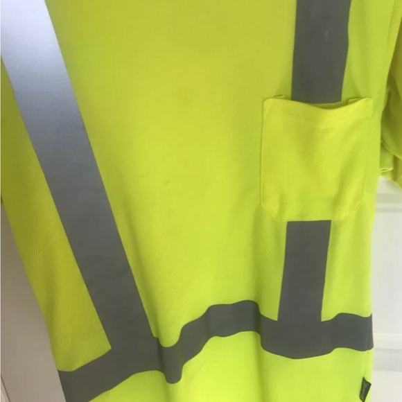 Two Occunomix Safety Pullovers Shirts Size Small Short Sleeve T Shirts - Picture 3 of 6